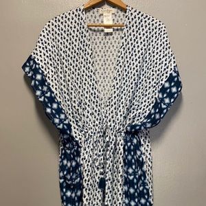 NWOT JESSICA SIMPSON BOHO DRESS/ COVERUP